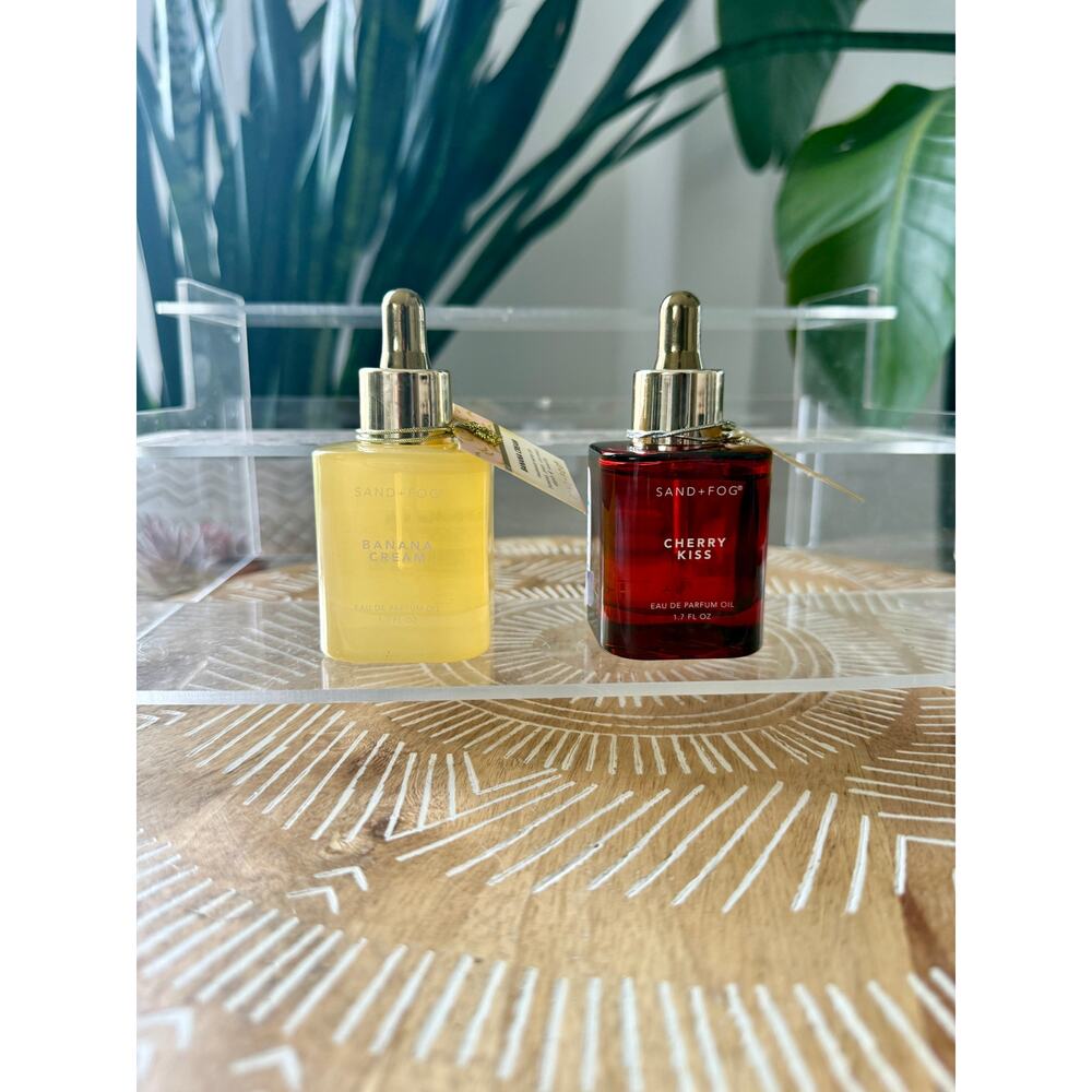 SAND + FOG BODY OIL retail $25 MP $15 DM SCENT AND QTY